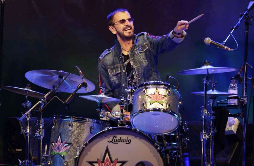 Ringo Starr is back on the road, this time in support of his new album